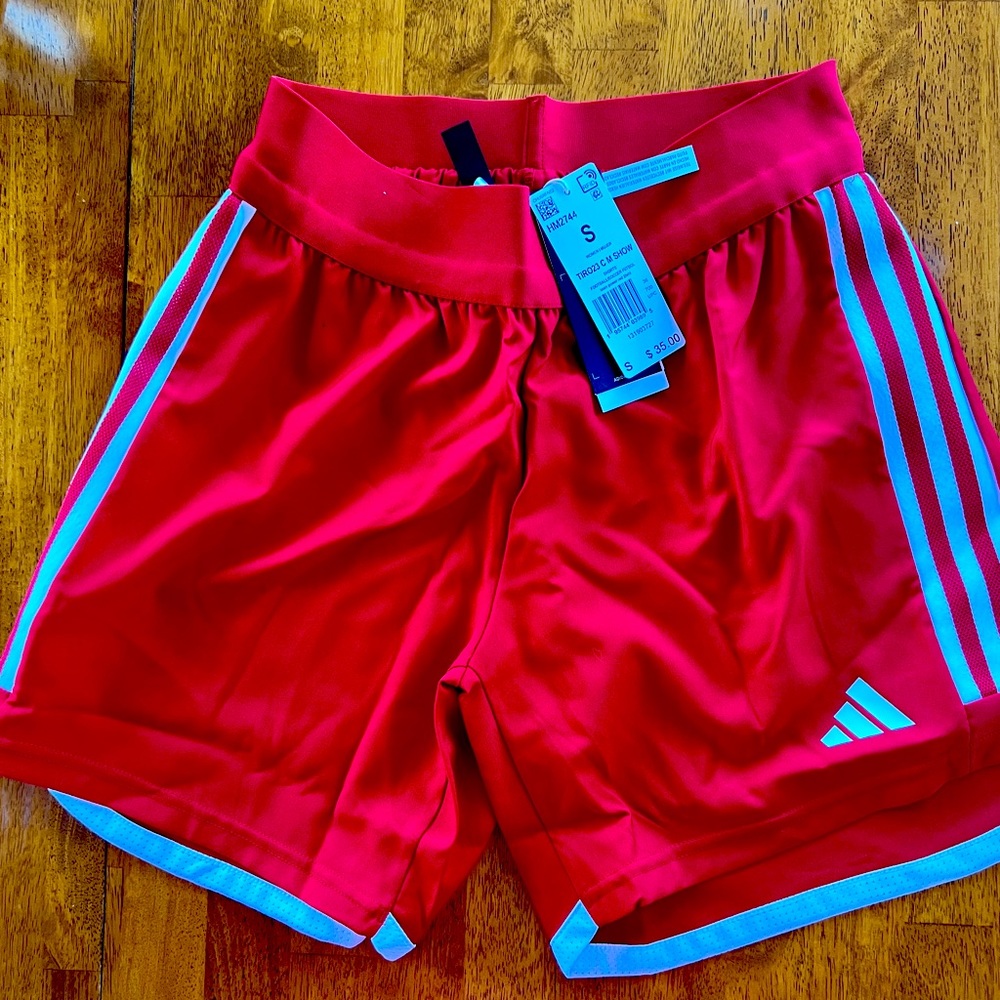 $25/pr or 2 for $40 for 2 Pair NWT Adidas TIRO 23 C M Adult Small Soccer Shorts